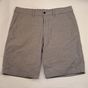 LULULEMON Grey Cotton Blend Sz‎ 38 Mens Shorts